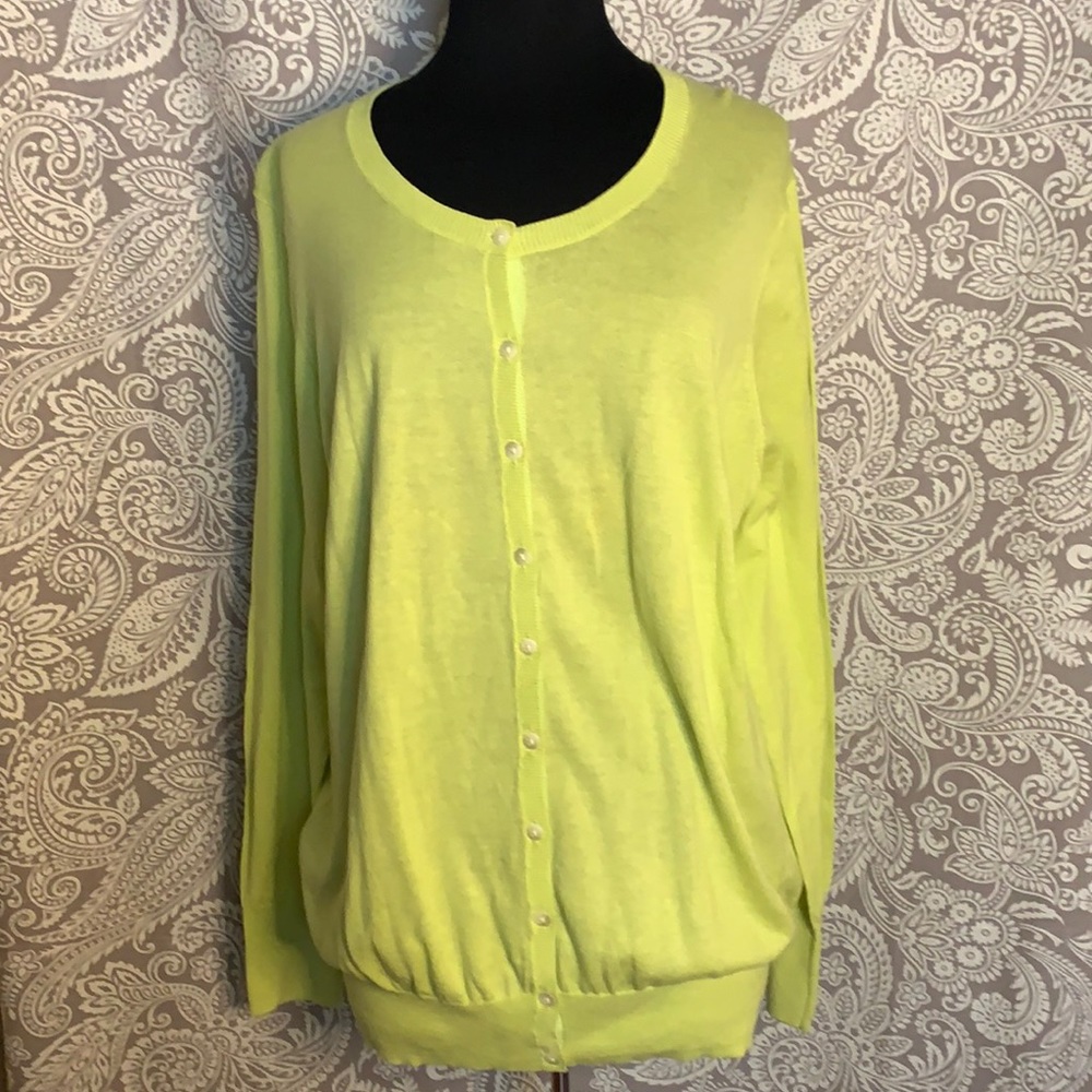 Old Navy Neon Cardigan XXL